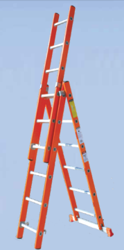 3 Parça Sürgülü Fiberglas İzole Merdivenler (A TİPİ SAT)