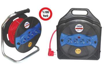 DESA Makaralı Kablo 50 Metre 3x1,5 mm