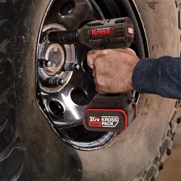 Kress KH275 20Volt/4.0Ah Li-ion Çift Akülü 500Nm Kömürsüz Profesyonel Şarjlı Somun Sıkma