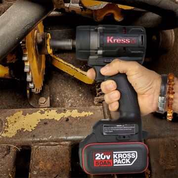 Kress KH276.91 20Volt 700/850Nm Kömürsüz Profesyonel Şarjlı Somun Sıkma (Akü Dahil Değildir)