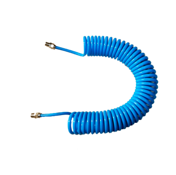 YAMA Poliüretan Sabit Pirinç Rekorlu Spiral Hava Hortumu 11 x 16mm - 15 Metre