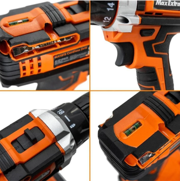 MAX EXTRA MX1815 Akülü Vidalama Matkap 18 Volt - 1.5 Amper