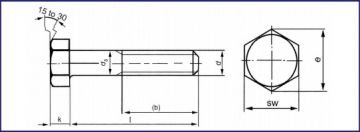 Metrik Civata 8.8 Çelik M.14x80 (10 Adet)
