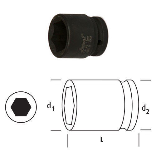 OSAKA Havalı Lokma Ucu 1/4''