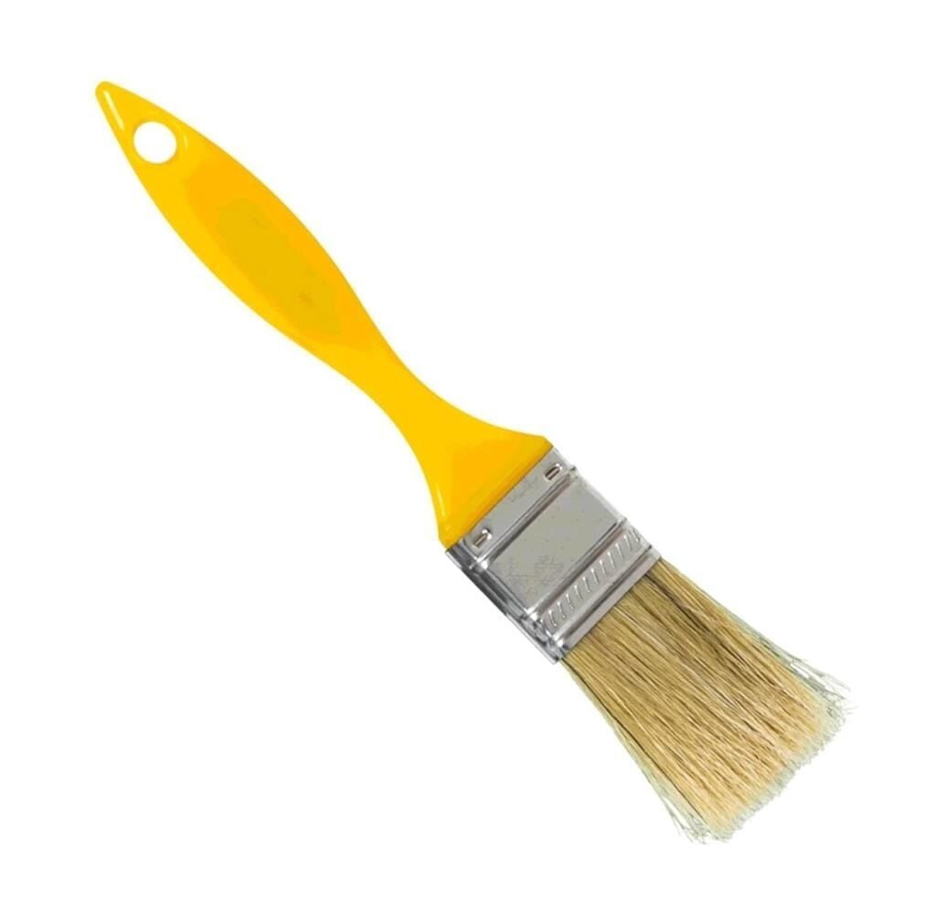 SGS4101 - 1.5\'\' Kestirme - Boyama - Cila - Köşe Fırçası - Plastik Sap