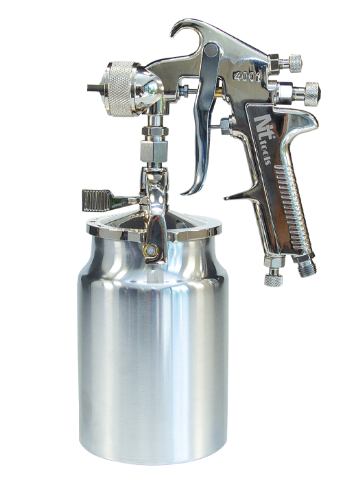 YAMA 4001S Model Alttan Depo Boya Tabancası 1000 ML