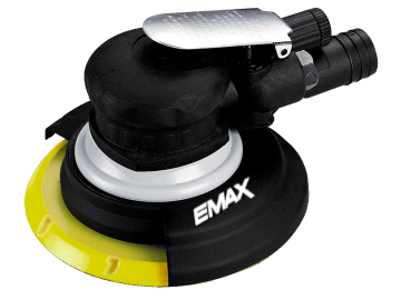 EMAX ET-2810 Havalı Daire Zımpara Tabancası Makinesi 150mm (6'') 11000 Devir Siperlikli