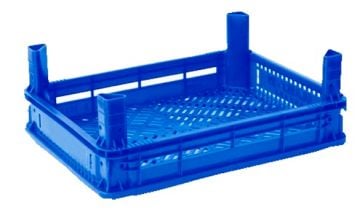 HİPAŞ H-3517 Yanları ve Altı Delikli Plastik Kasalar