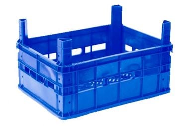 HİPAŞ H-3527 Yanları ve Altı Delikli Plastik Kasalar