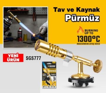 SGS777 - Torch Tav ve Kaynak Pürmüzü Başlığı