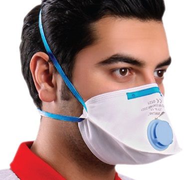 Starline Ventilsiz Katlanabilir Toz Maskesi Mavi (400 Adet)