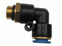 Pnömatik Dirsek Hız Ayarı 1/8'' - 4