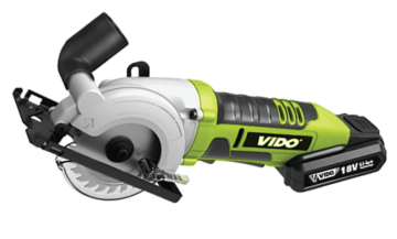 VIDO 18 Volt Akülü Mini Daire Testere Makinesi (WD041220180)