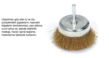 UGR Pimli Çanak Tel Fırça