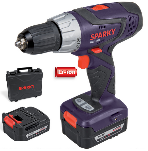SPARKY Akülü Vidalama Li-on 14,4 Volt / 1,5 Amper