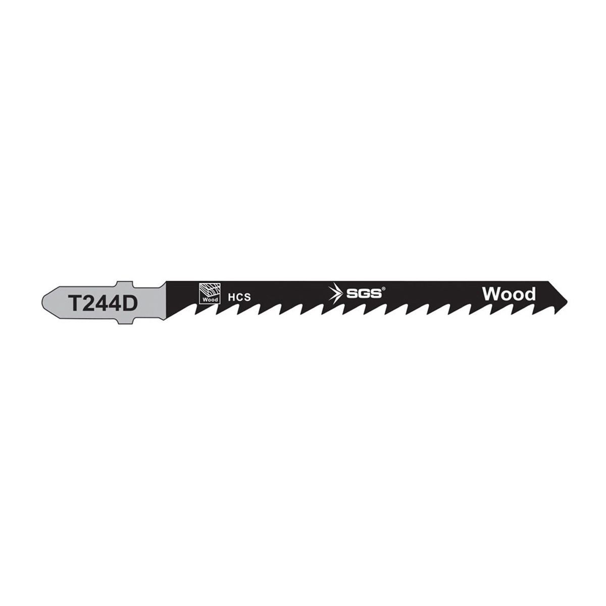 SGS 2702 (T244D) Dekupaj Ağzı Ahşap Kesme Ucu 100mm x 6.4mm (5 Adet Fiyatı))