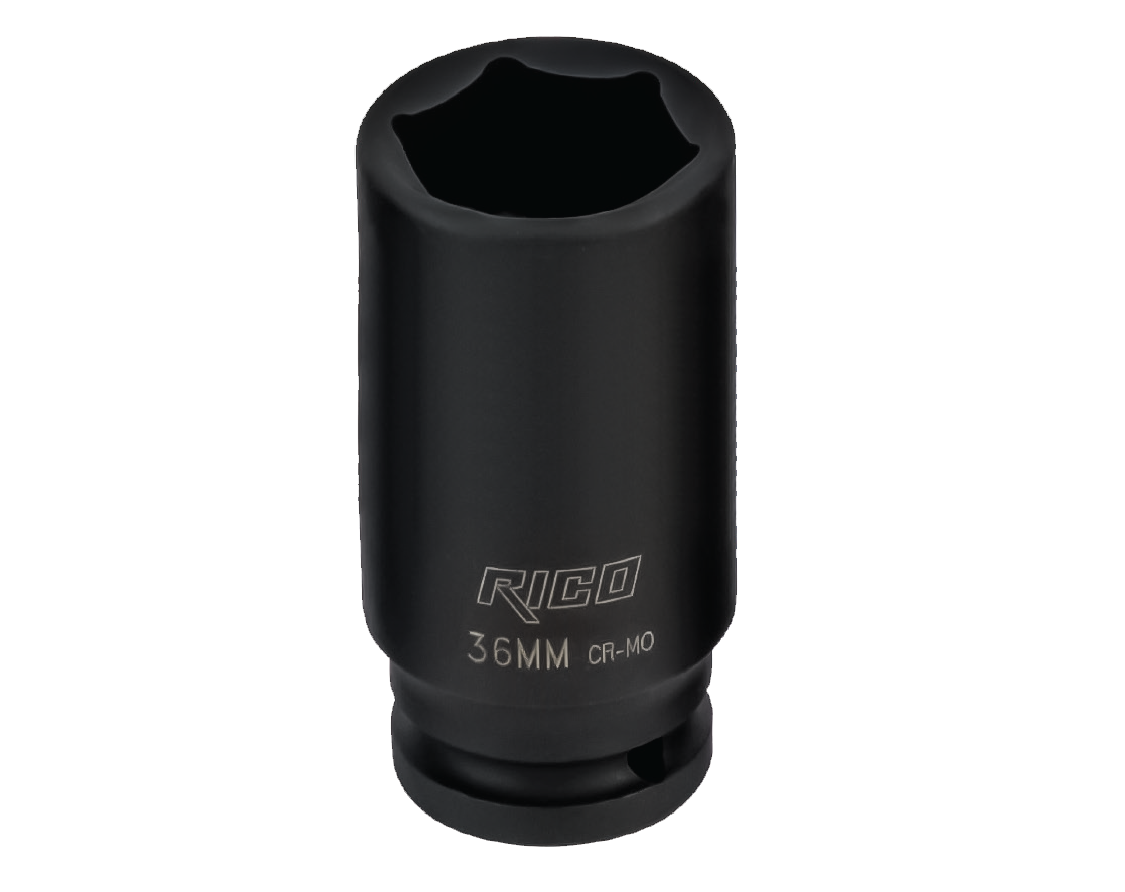 RİCO 3/4 Havalı Derin Lokma Ucu 6 Köşe 17 mm