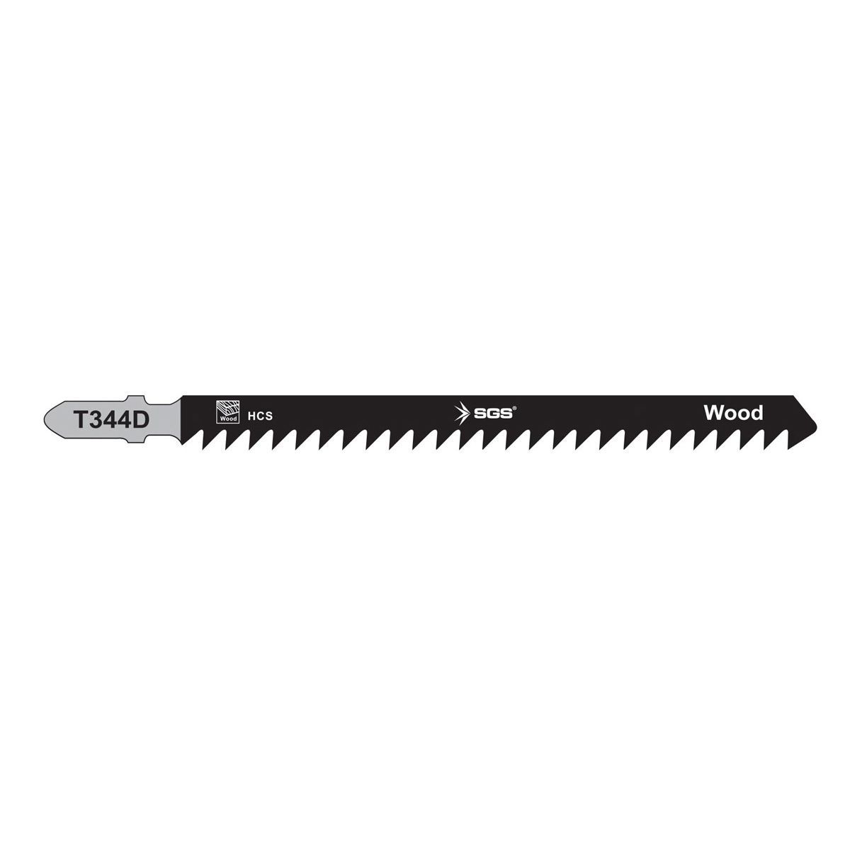 SGS 2704 (T344D) Dekupaj Ağzı Ahşap Kesme Ucu 132mm x 9.5mm (5 Adet Fiyatı)