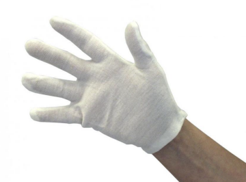 Bandocu Eldiveni Beyaz - Penye Kumaş İz Bırakmaz