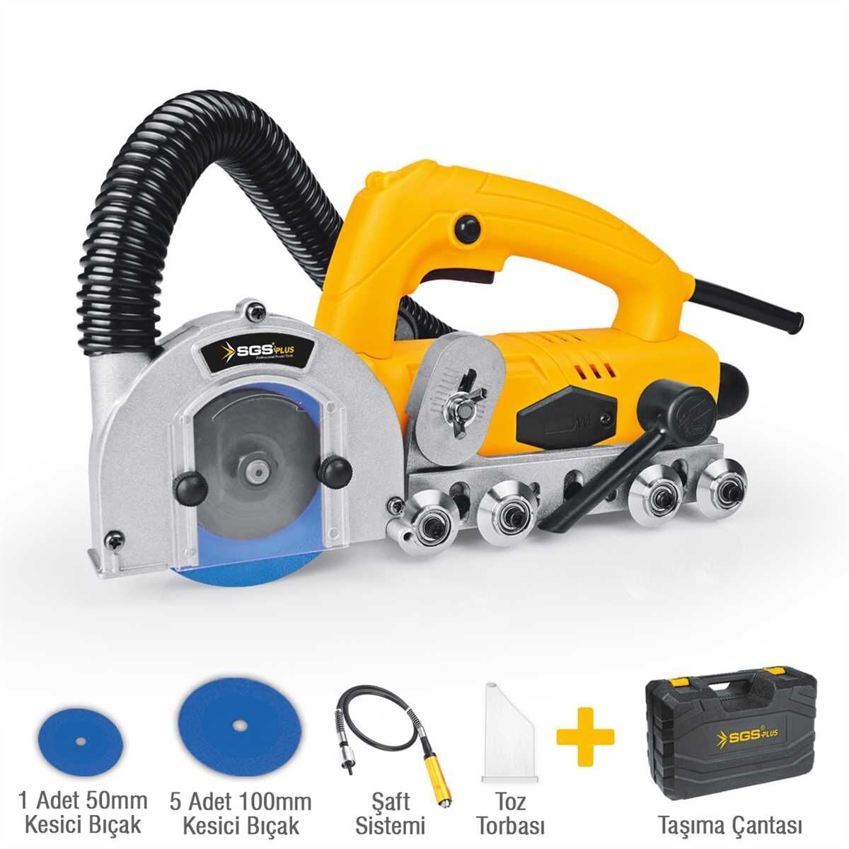 SGS5296 - Profesyonel Derz Temizleme ve Kesme Makinası 1200 Watt