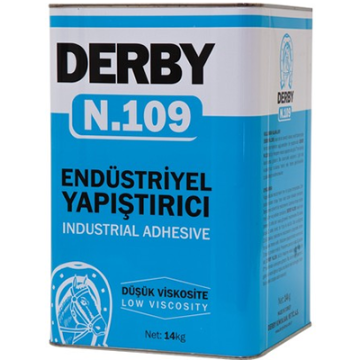 DERBY N109 Endüstriyel Yapıştırıcı 14 KG (Boya Tabancacıyla Atılabilir 1.8 - 2mm)