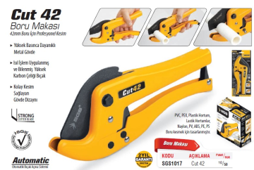 SGS1017 Boru Kesme Makası 42mm