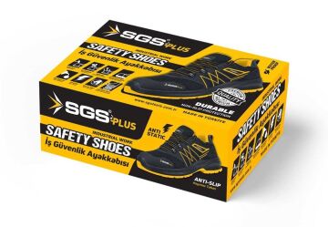 SGS Flexo Bot - S1 Spor İş Güvenlik Botu - Çelik Burunlu - Antistatik - Antislip