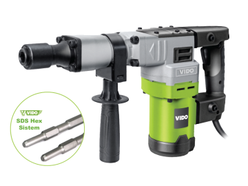 VIDO 3kg SDS HEX Kırıcı Matkap 1200 Watt (WD011410175)