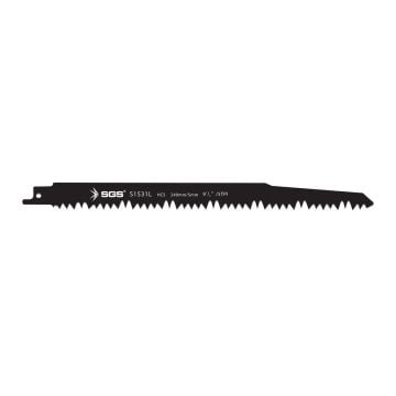 SGS 2711 (S1531L) Tilki Kuyruğu Ahşap Kesme Ucu 240mm / 5mm (5 li Paket x 20 PAKET)