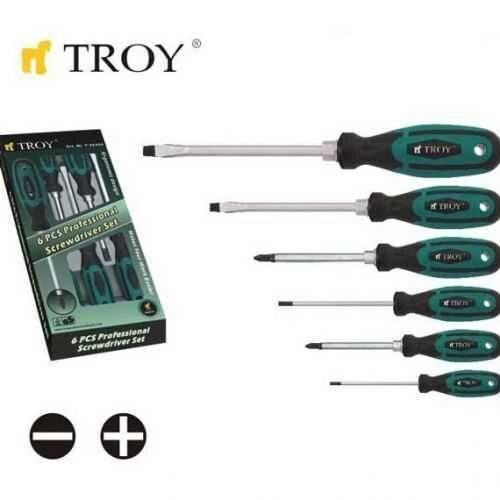 TROY 22304 Tornavida Seti 6 Parça
