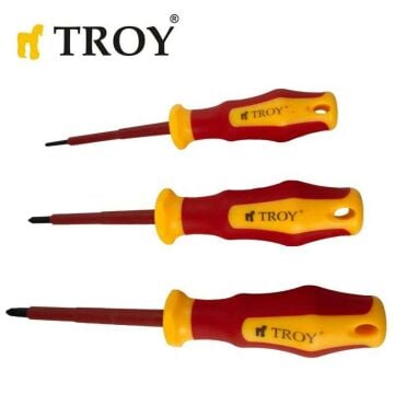 TROY 22311 VDE İzoleli Tornavida Seti 8 Parça