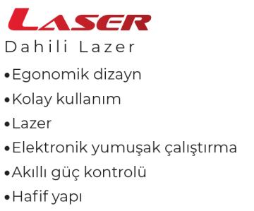 MAX EXTRA MXP4190 Elektrikli Lazerli Daire Sunta Kesme Makinası 190mm 1300 Watt