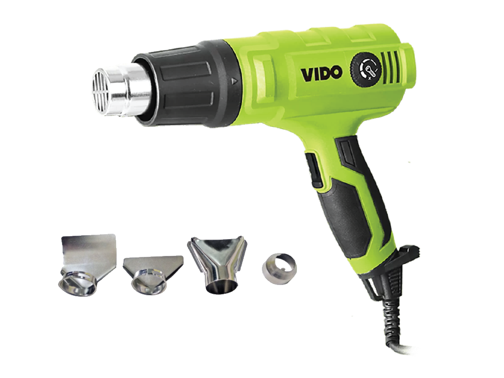 VIDO Ayarlanabilir Sıcak Hava Tabancası 2000 Watt (WD050142000)