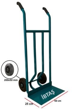 İBTAŞ 250 KG Koli Eşya Malzeme Kargo Taşıma Arabası 2 Tekerli