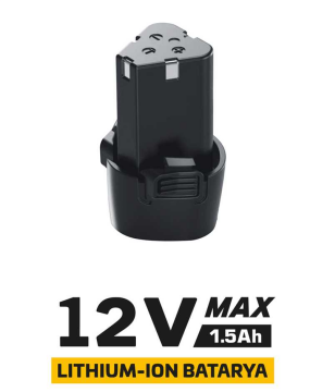 SGS5137 -12 Volt 1.5 Amper Yedek Akü Batarya