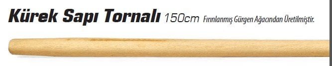 SGS Kürek Sapı Tornalı 150 Cm