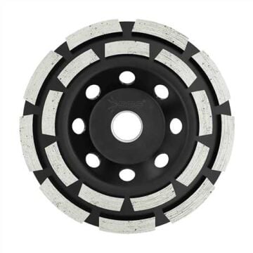 ÇİFT SIRA ELMAS BETON TAŞLAMA DİSKİ  115 MM