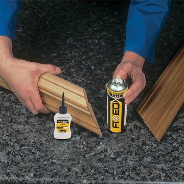 Fixed F490 MDF Kit Hızlı Yapıştırıcı Set 400 ML + 90 Gram (12 Adet - Koli Fiyatı)