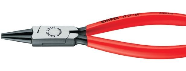 Knipex 2201160 Yuvarlak Uçlu Kargaburun 160mm