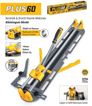 SGS126 Seramik Granit Fayans Kesme Makinası 60cm - Karton Kutulu