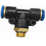 Pnömatik Orta Bacak T 1/4' - 8 mm