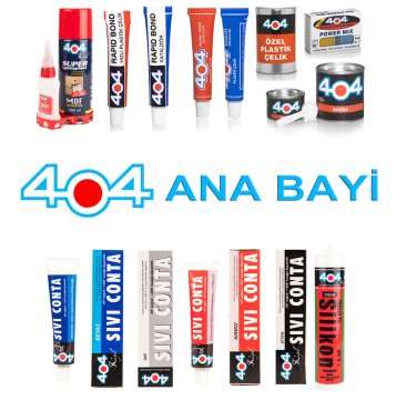 404 Çok Amaçlı Yapıştırıcı 92 Gram - Deri, Kağıt, Cam, Deri, Kumaş, Porselen