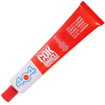 404 Çok Amaçlı Genel Yapıştırıcı 92 Gram - Deri, Kağıt, Cam, Deri, Kumaş, Porselen