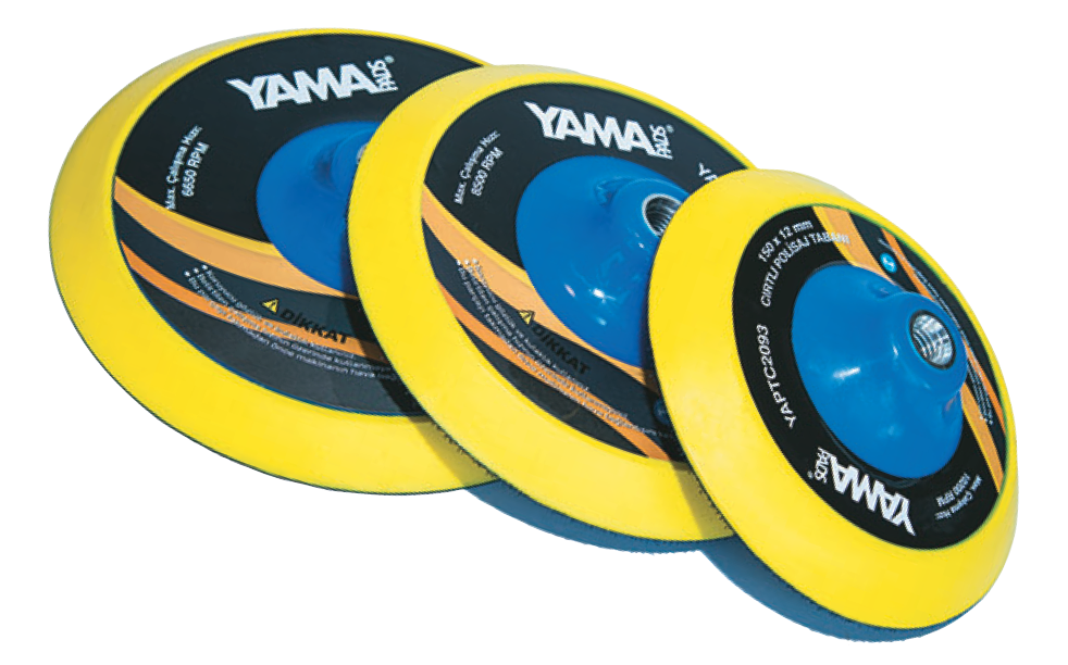 YAMA Velcro M14 Profesyonel Orta Sert Çırtlı Zımpara Tabanı