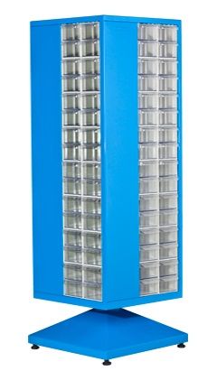 HİPAŞ Çekmeceli Döner Dolap 4 Yönlü Yükseklik 1540 mm