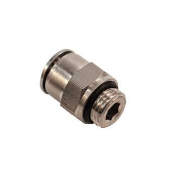 MPC Düz Rekor - Metal Mini Konnektörler 3/8'' - 12mm