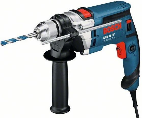 BOSCH GSB 16 RE Elektrikli Darbeli Matkap 750 Watt