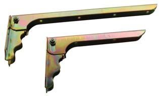 No: 1 Katlanır Raf Altı Nikel/Sarı 180x90 (12 Adet)