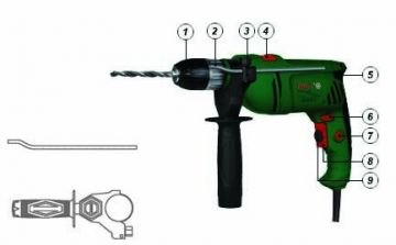 DWT SBM-780 C Darbeli Matkap 780 Watt