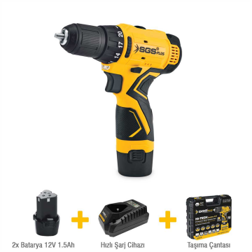 SGS5131 - 12 Volt Akülü Vidalama 1.5 Amper